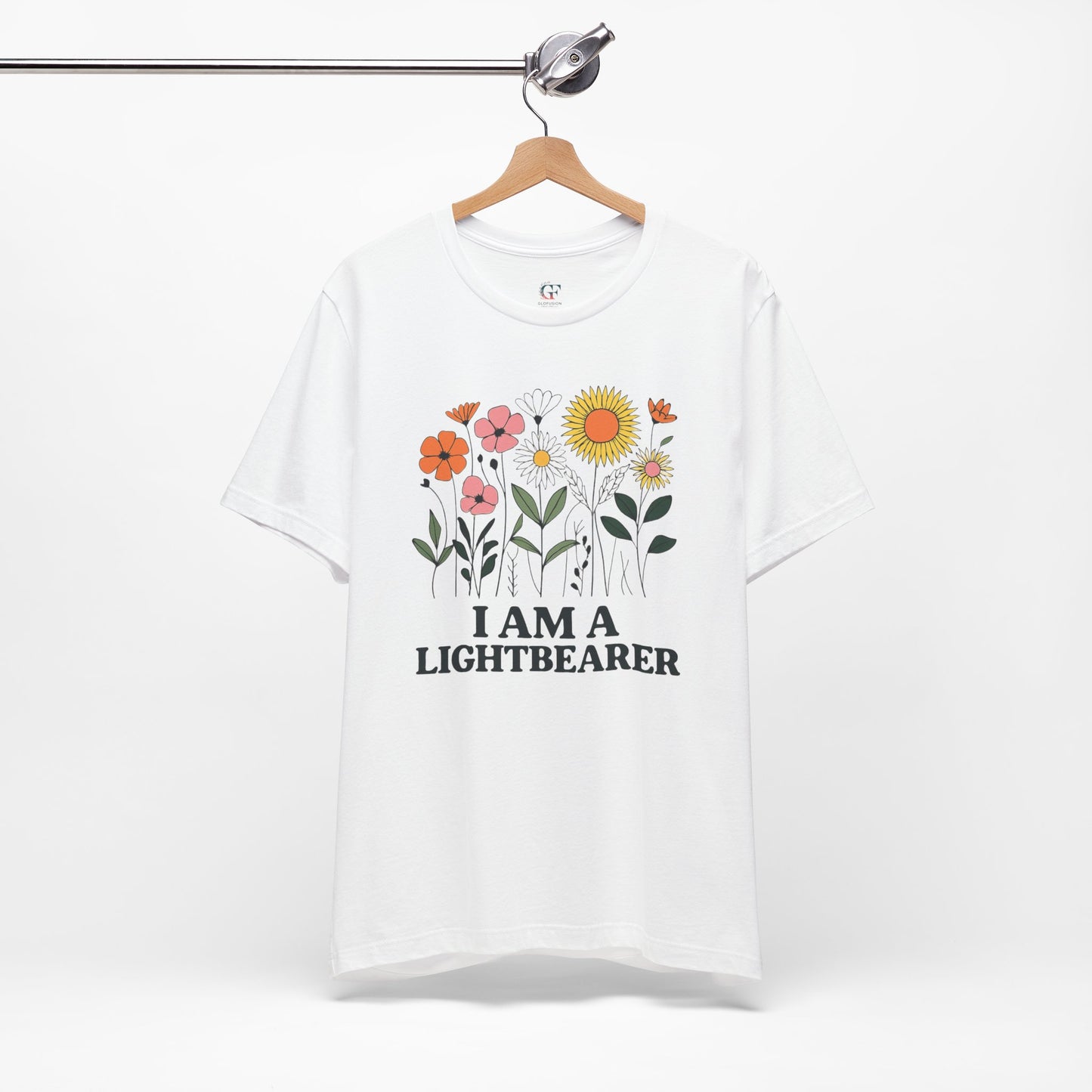 Floral Tee Inspirational Positive Message Garden Gift
