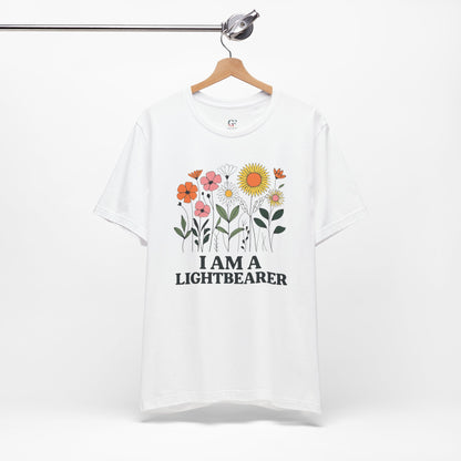 Floral Tee Inspirational Positive Message Garden Gift