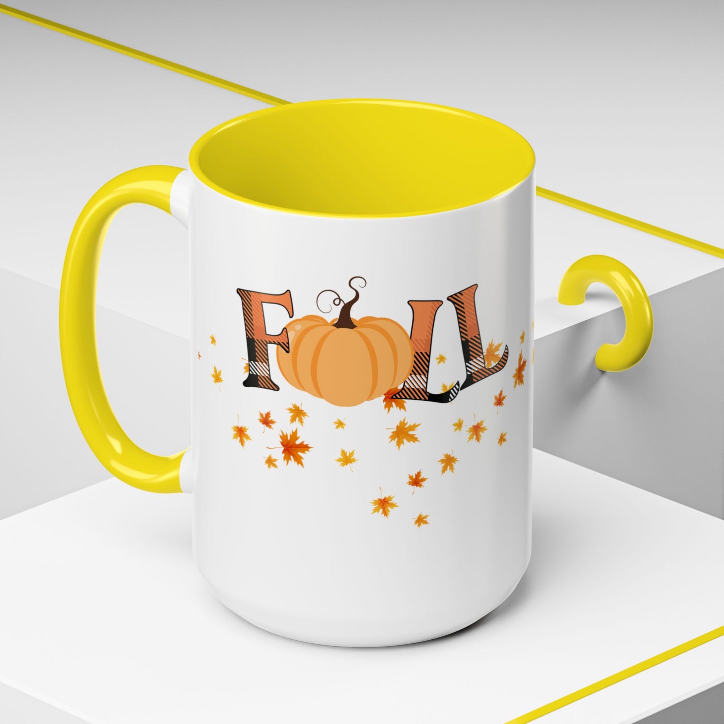 Coffee Mug | Autumn Pumpkin Mug | Cozy Fall Halloween Drinkware | Seasonal Thanksgiving Gift