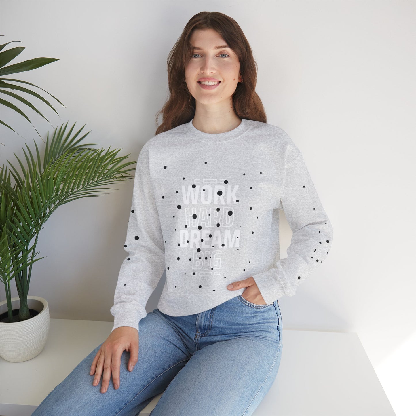 Cozy Crewneck Sweatshirt - Soft Winter Pullover Jumper