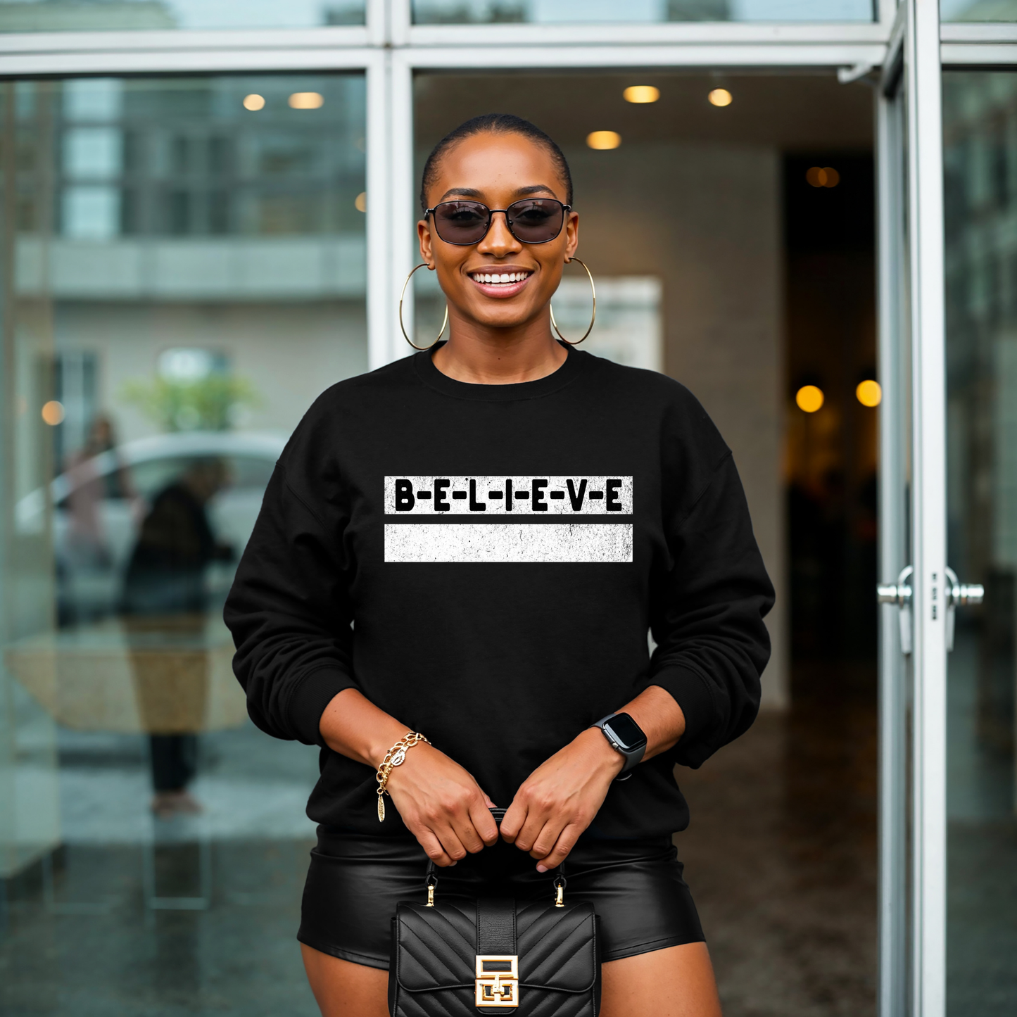 Believe Inspirational Unisex Sweatshirt