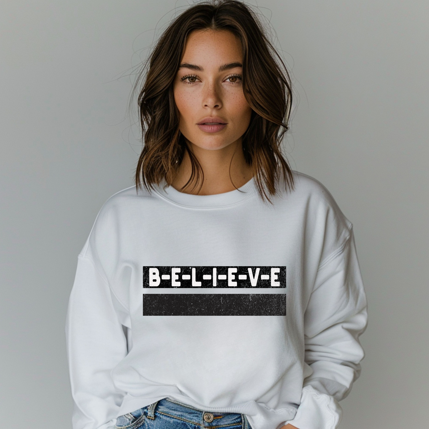 Believe Inspirational Unisex Sweatshirt
