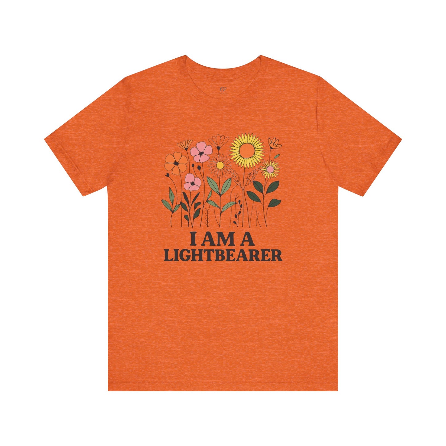 Floral Tee Inspirational Positive Message Garden Gift
