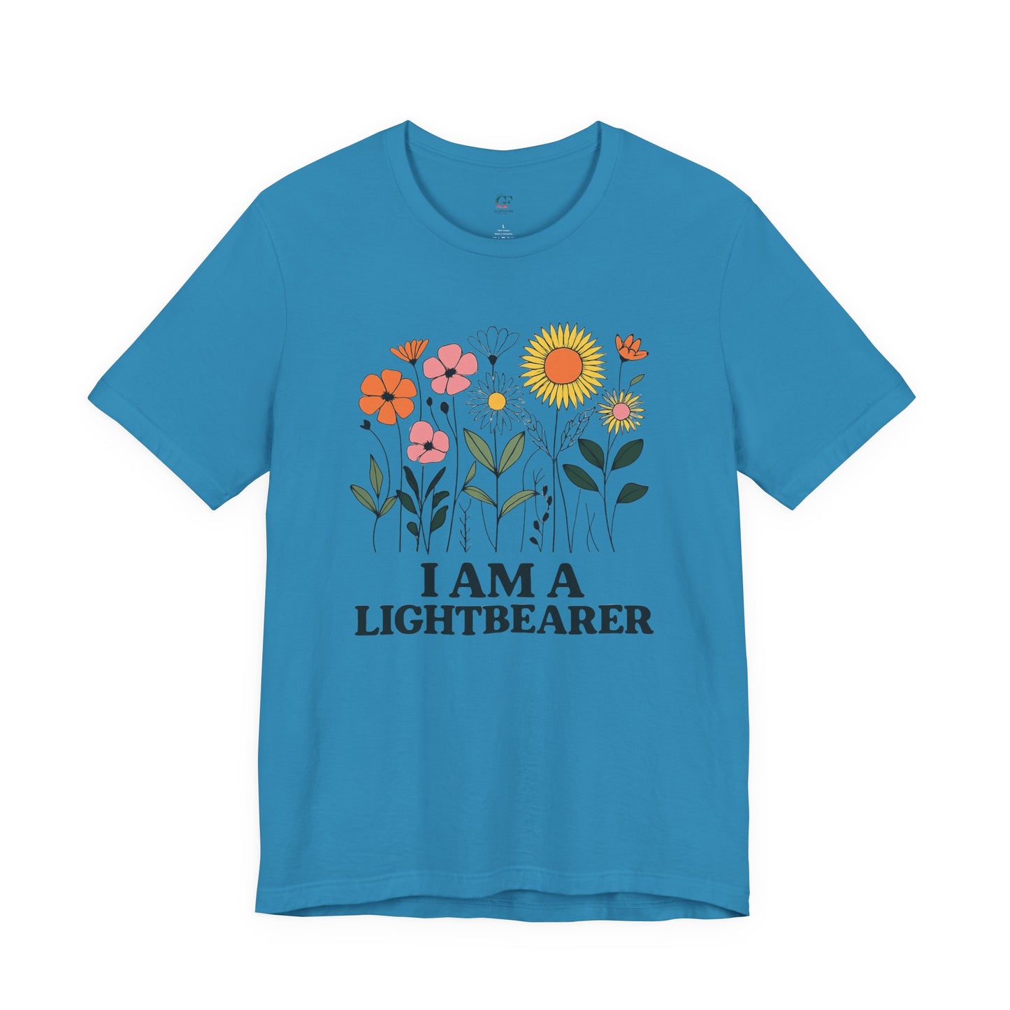 Floral Tee Inspirational Positive Message Garden Gift