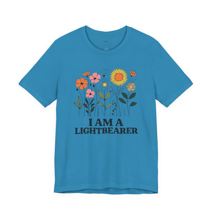 Floral Tee Inspirational Positive Message Garden Gift