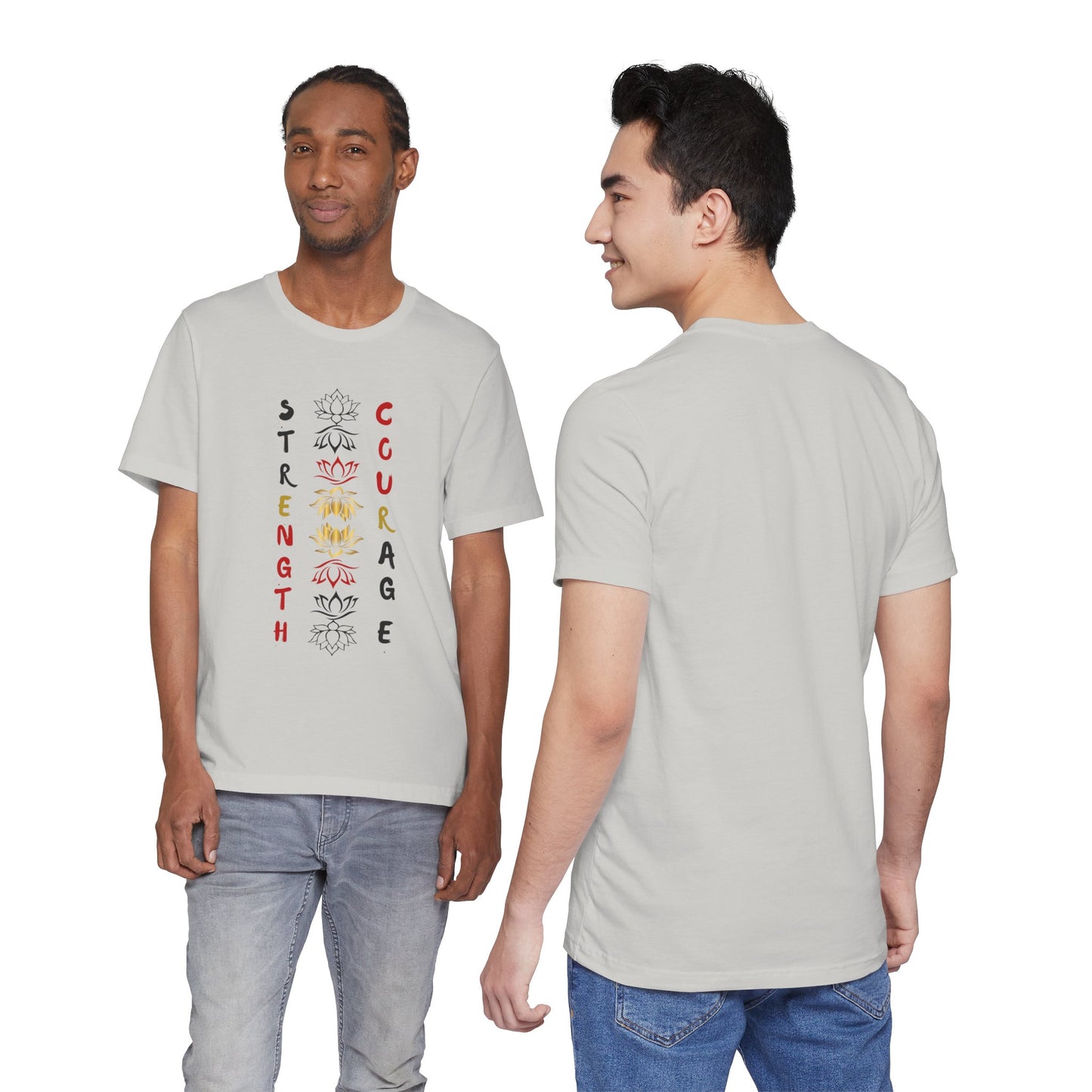 Strength and Courage Graphic Unisex Tee