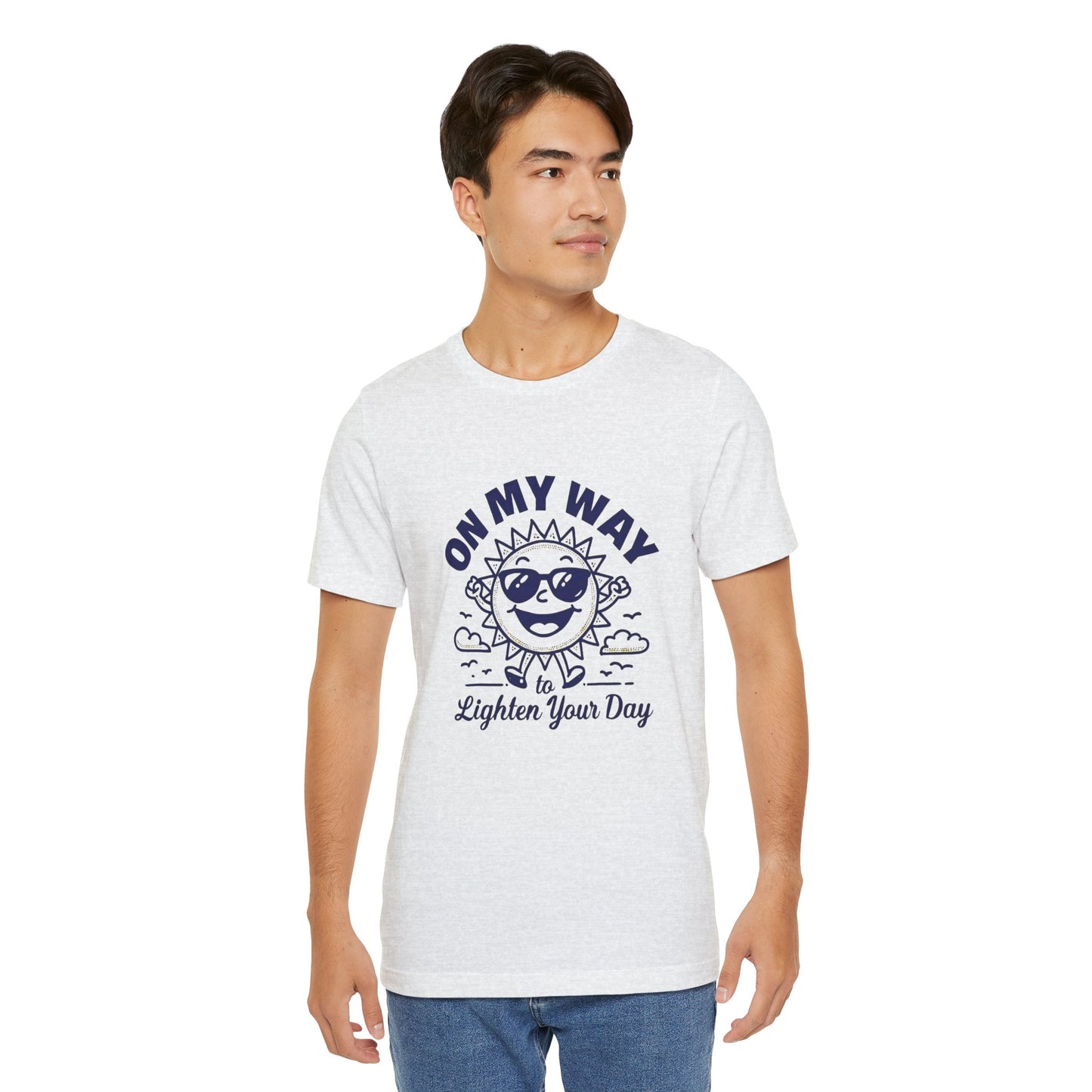 Sunny Vibes T-Shirt – Unisex Graphic Tee for Summer | Funny Casual Shirt, Gift for Friends, Positive Mood Tee