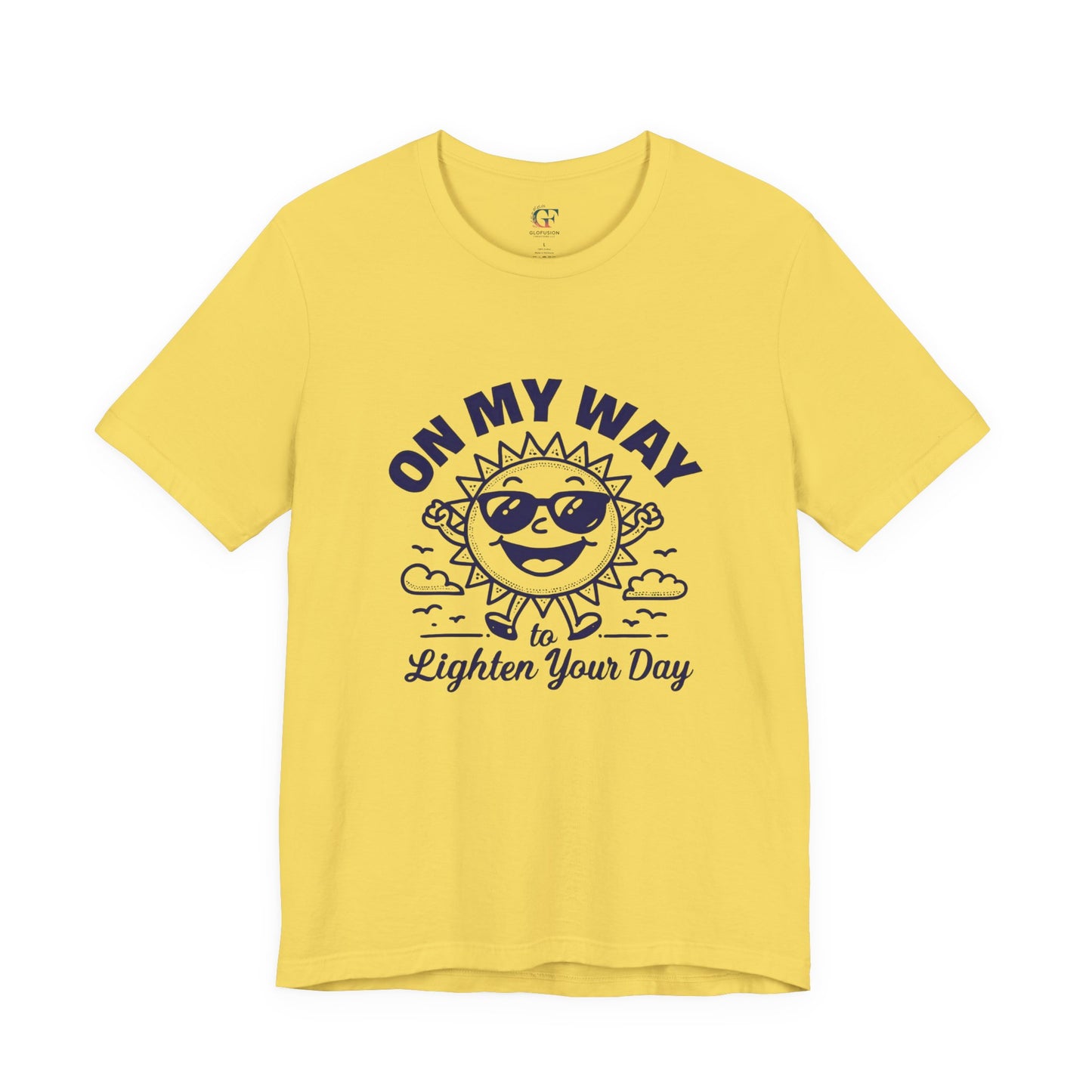 Sunny Vibes T-Shirt – Unisex Graphic Tee for Summer | Funny Casual Shirt, Gift for Friends, Positive Mood Tee