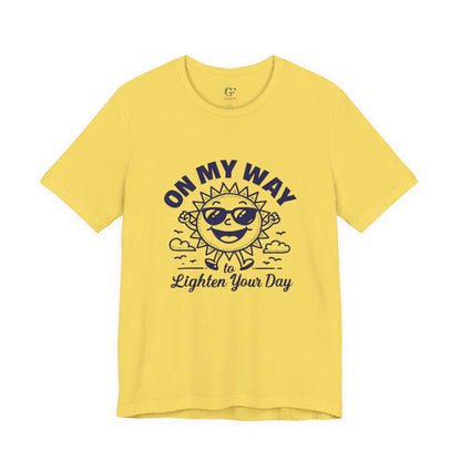 Sunny Vibes T-Shirt – Unisex Graphic Tee for Summer | Funny Casual Shirt, Gift for Friends, Positive Mood Tee