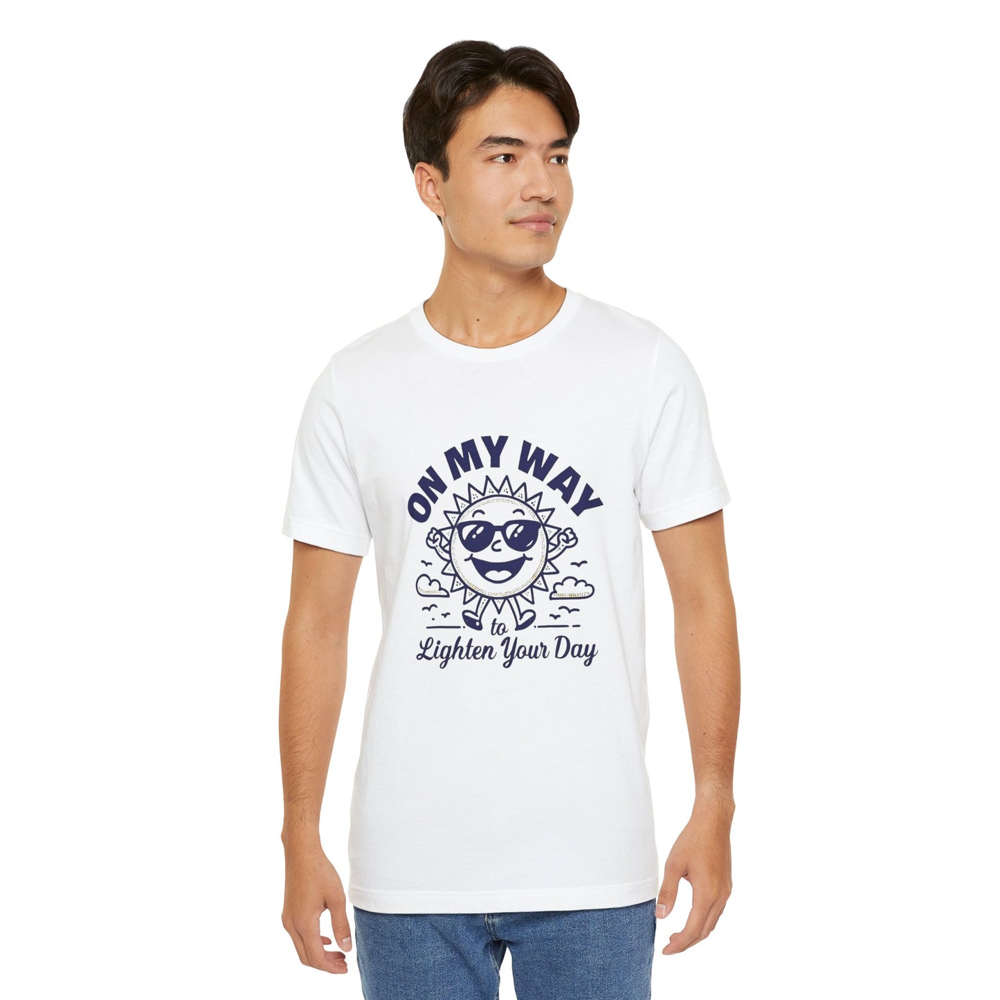 Sunny Vibes T-Shirt – Unisex Graphic Tee for Summer | Funny Casual Shirt, Gift for Friends, Positive Mood Tee