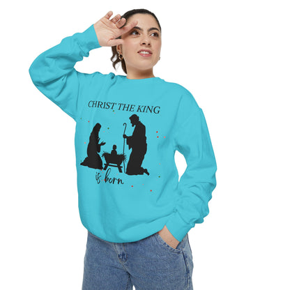 Christmas Garment-Dyed Sweatshirt