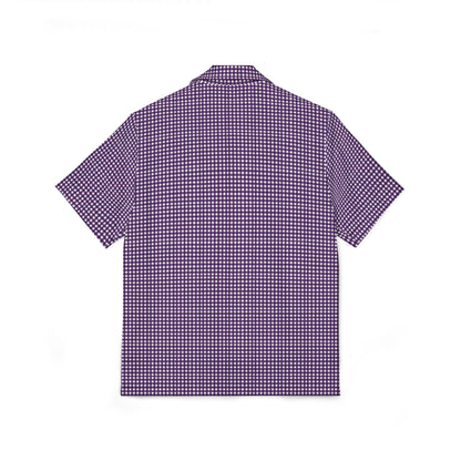 Men's Hawaiian Shirt - Plaid Hawaii Shirt For Warm Season