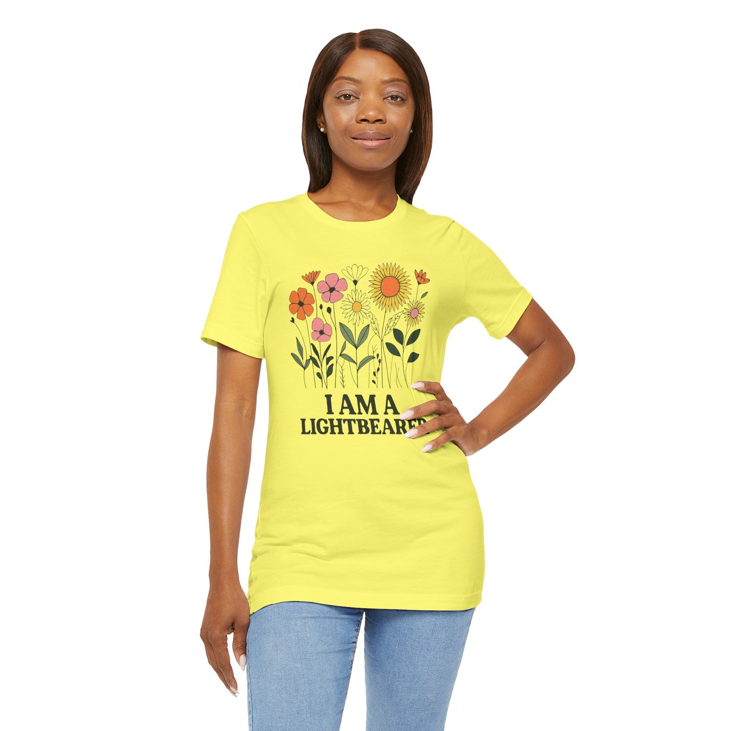 Floral Inspirational Shirt Positive Message Tee Gardening Gift Spring Fashion Unisex Motivational Top Gift For Women Gift For Mom