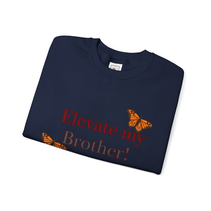 Butterfly Crewneck Sweatshirt - Unisex Inspirational Wear