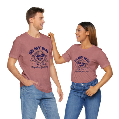 Sunny Vibes T-Shirt – Unisex Graphic Tee for Summer | Funny Casual Shirt, Gift for Friends, Positive Mood Tee