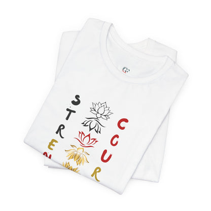 Strength and Courage Graphic Unisex Tee