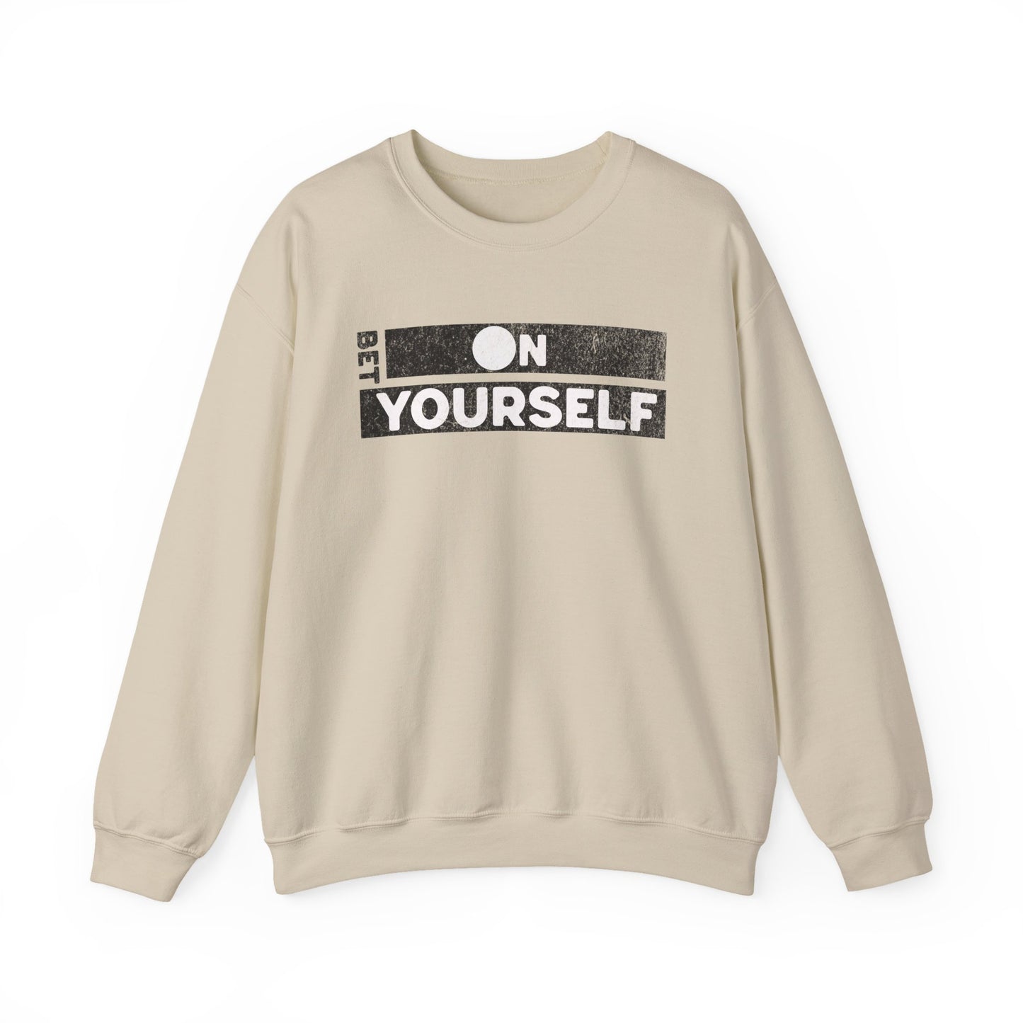 Bet On Yourself Christian Crewneck Sweatshirt, Jesus Bible Verse Unisex Sweatshirt, Holiday Shirt