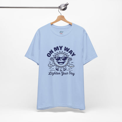 Sunny Vibes T-Shirt – Unisex Graphic Tee for Summer | Funny Casual Shirt, Gift for Friends, Positive Mood Tee
