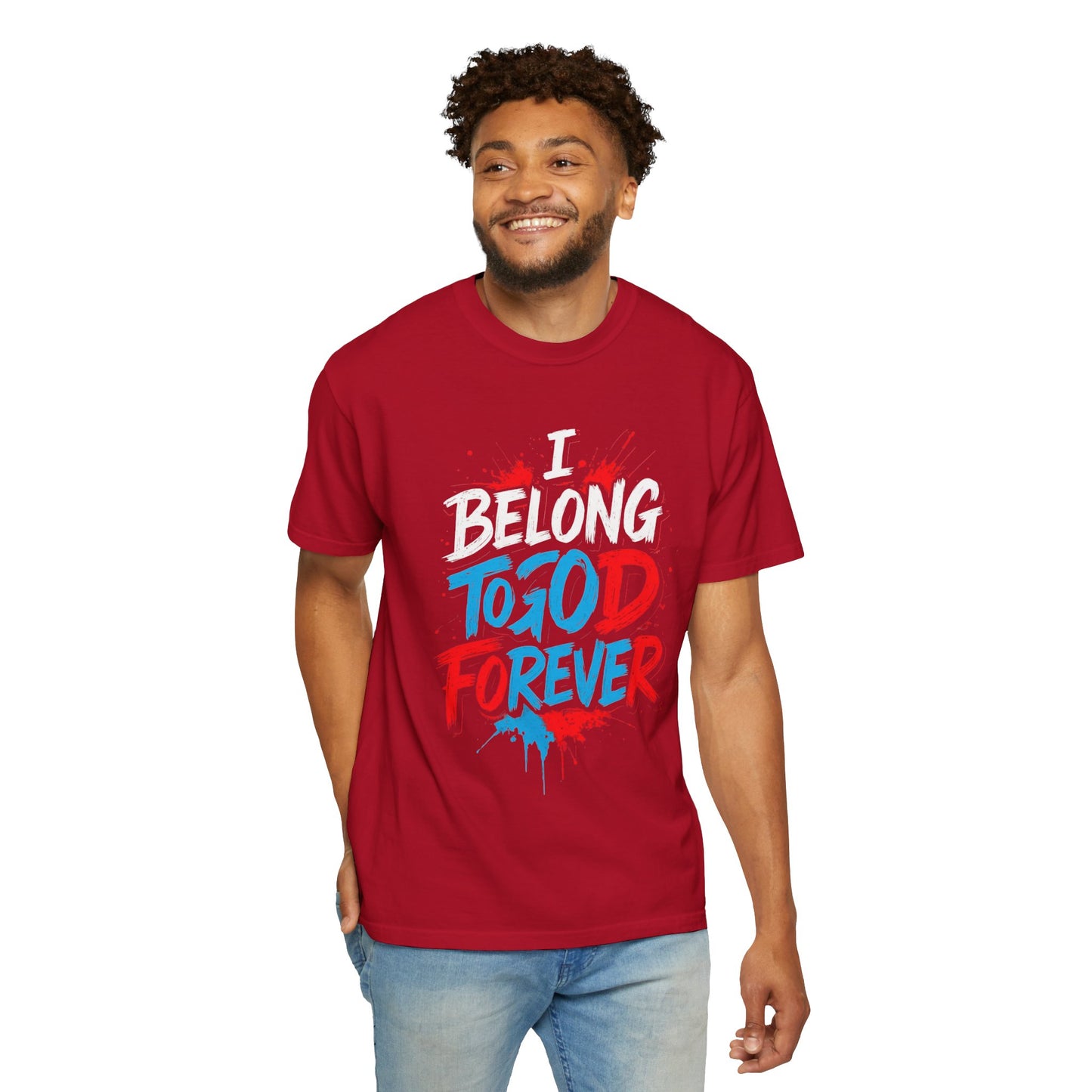 Inspirational Unisex T-Shirt - 'To God Forever'
