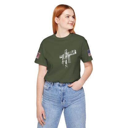 Patriotic Graphic T-Shirt – USA Flag Tee for 4th of July, Memorial Day, Veterans | Unisex American Pride Shirt | Summer Freedom Apparel