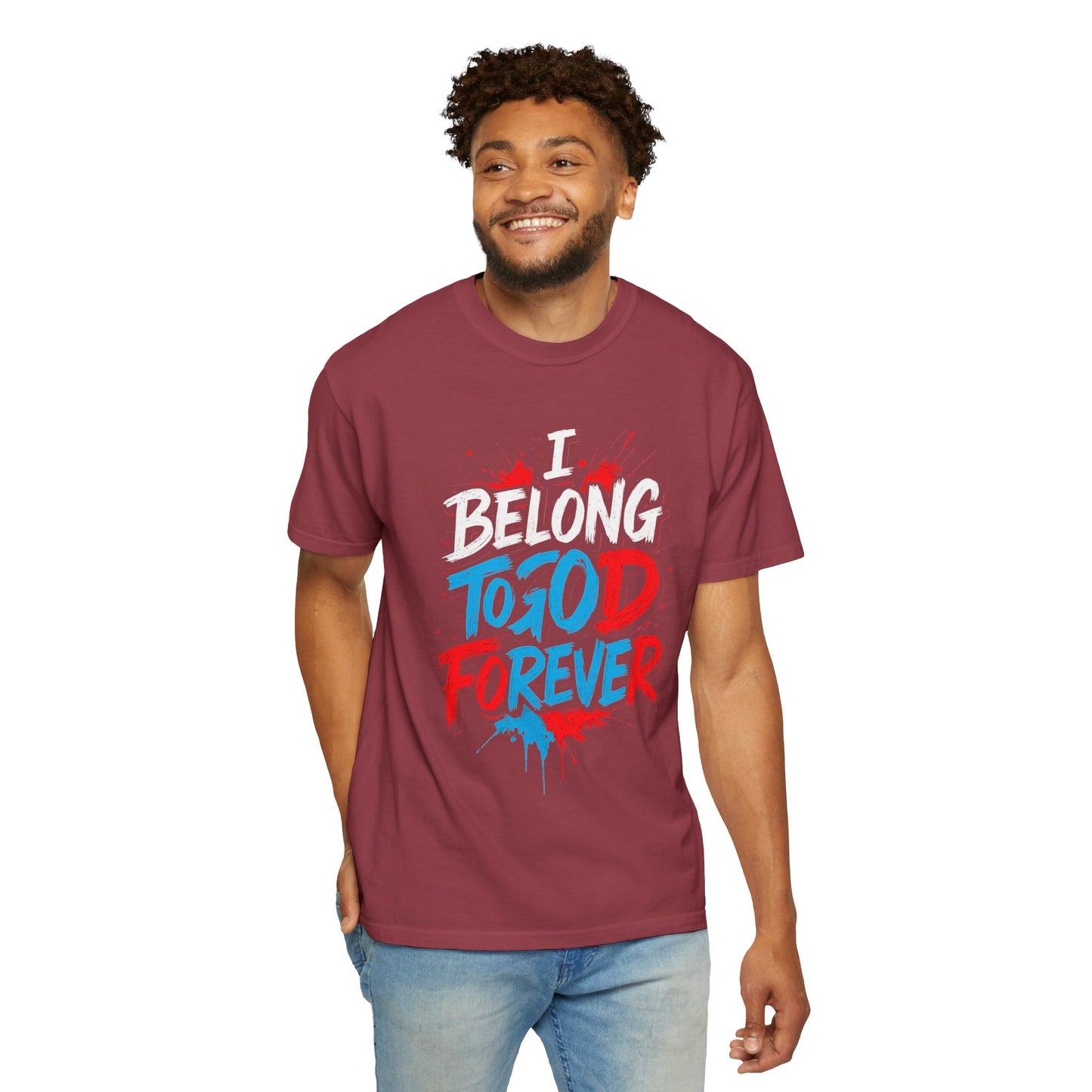 Inspirational Unisex T-Shirt - 'To God Forever'