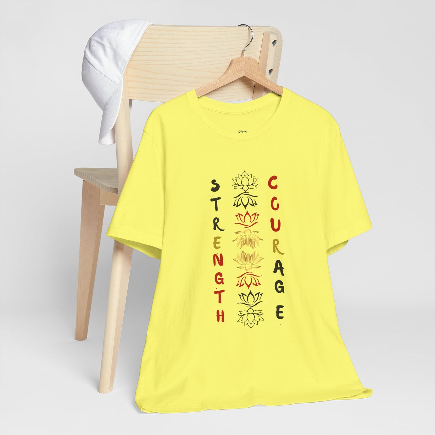 Strength and Courage Graphic Unisex Tee