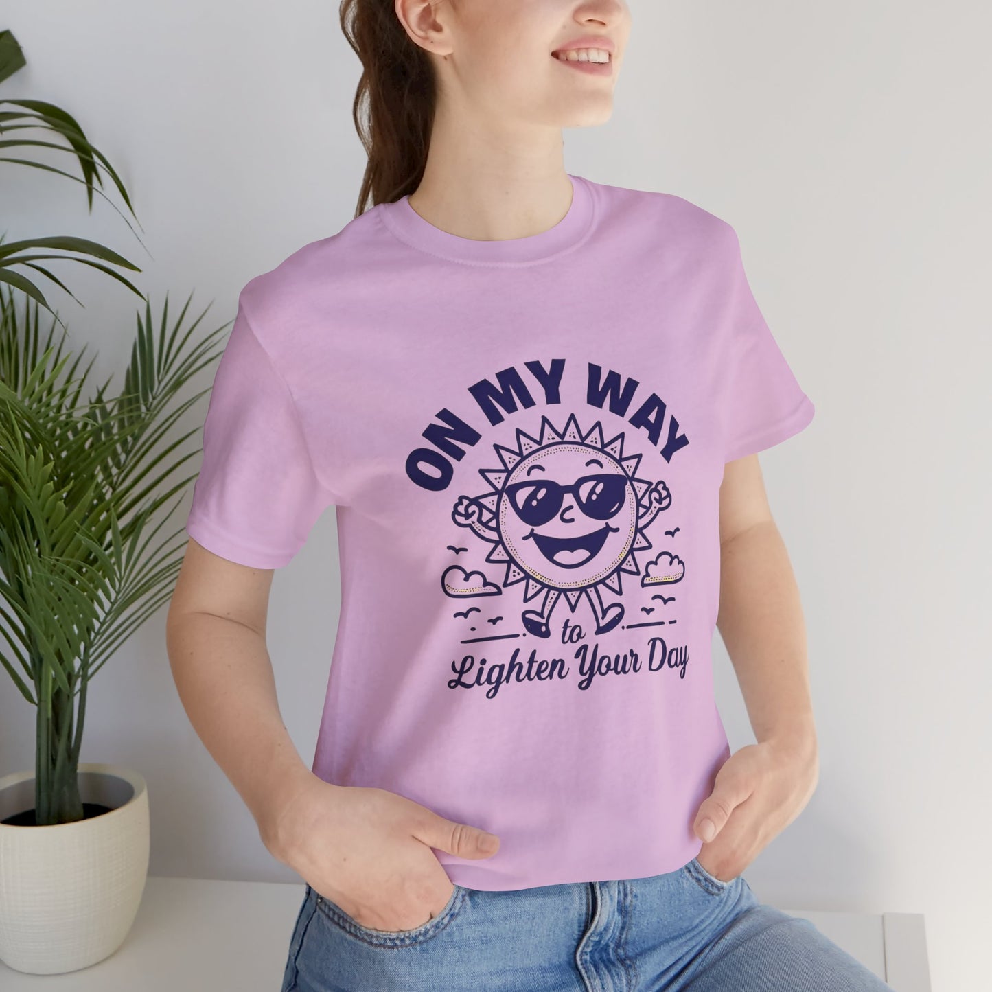 Sunny Vibes T-Shirt – Unisex Graphic Tee for Summer | Funny Casual Shirt, Gift for Friends, Positive Mood Tee