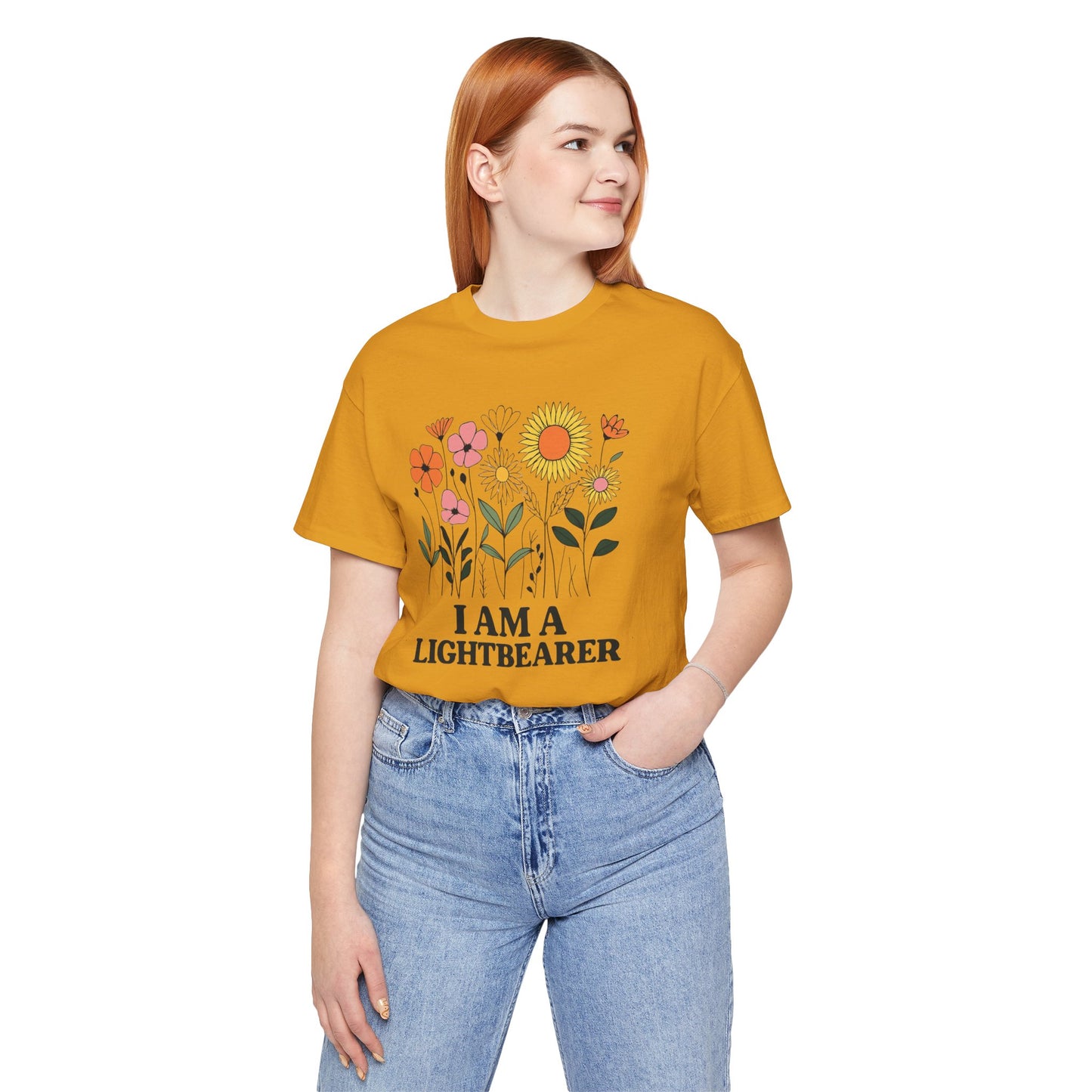 Floral Inspirational Shirt Positive Message Tee Gardening Gift Spring Fashion Unisex Motivational Top Gift For Women Gift For Mom