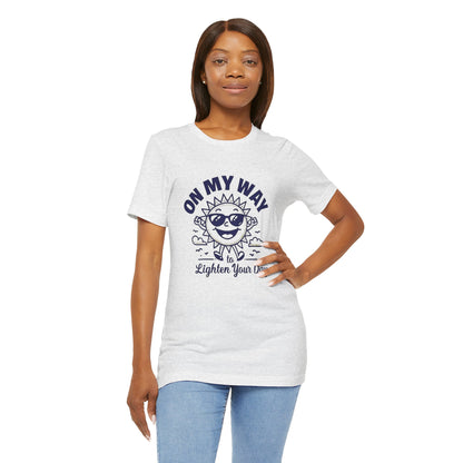 Sunny Vibes T-Shirt – Unisex Graphic Tee for Summer | Funny Casual Shirt, Gift for Friends, Positive Mood Tee