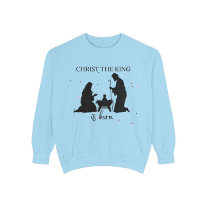 Christmas Garment-Dyed Sweatshirt