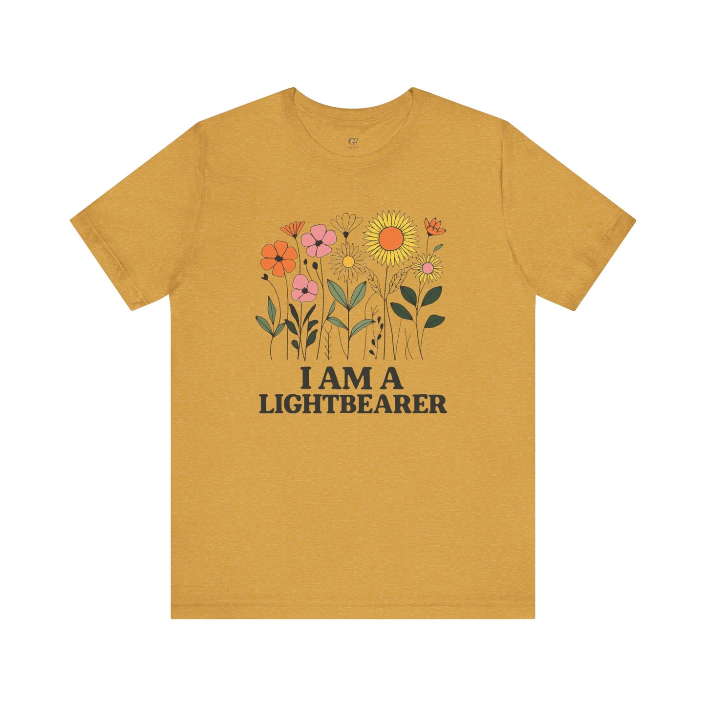 Floral Tee Inspirational Positive Message Garden Gift