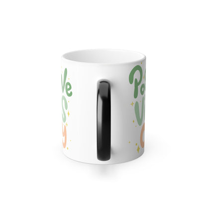 Color Morphing Mug, 11oz Chameleon Heat-Sensitive Tea Cup