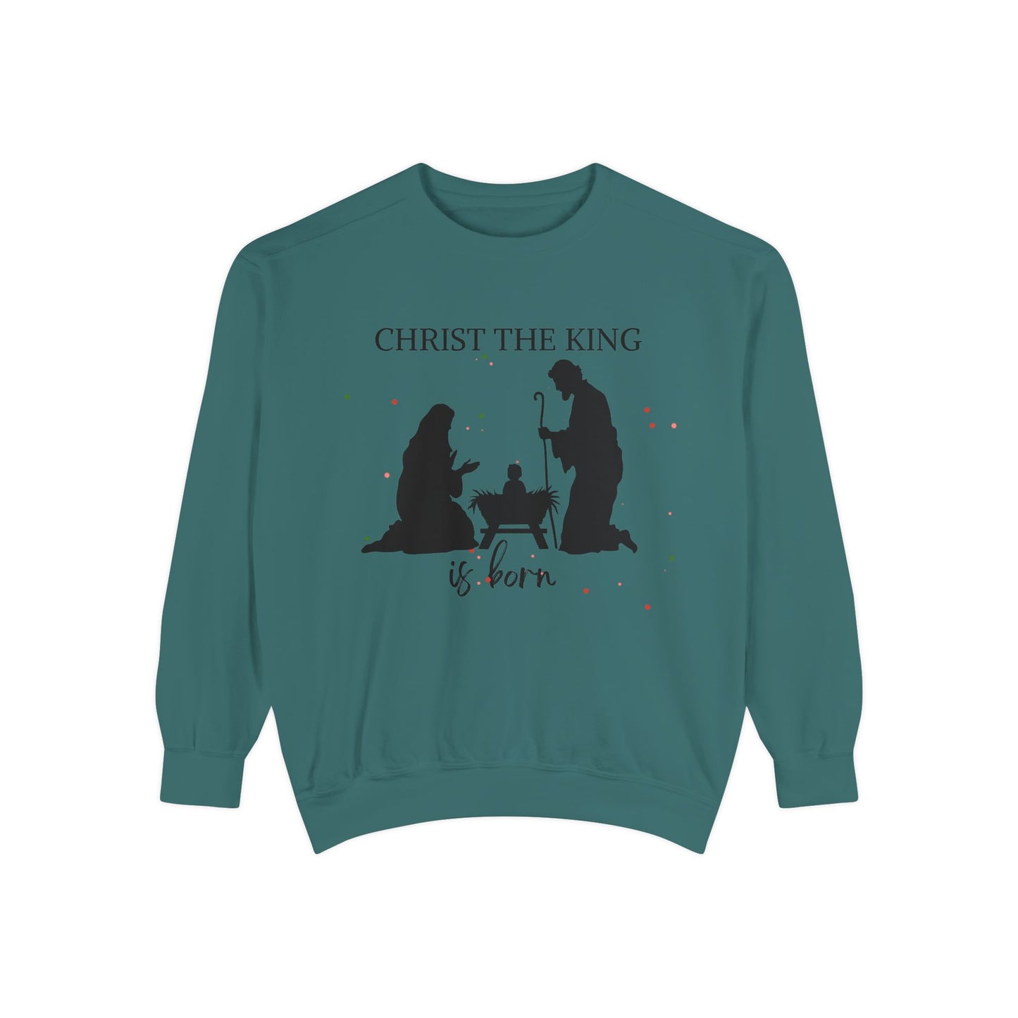 Christmas Garment-Dyed Sweatshirt