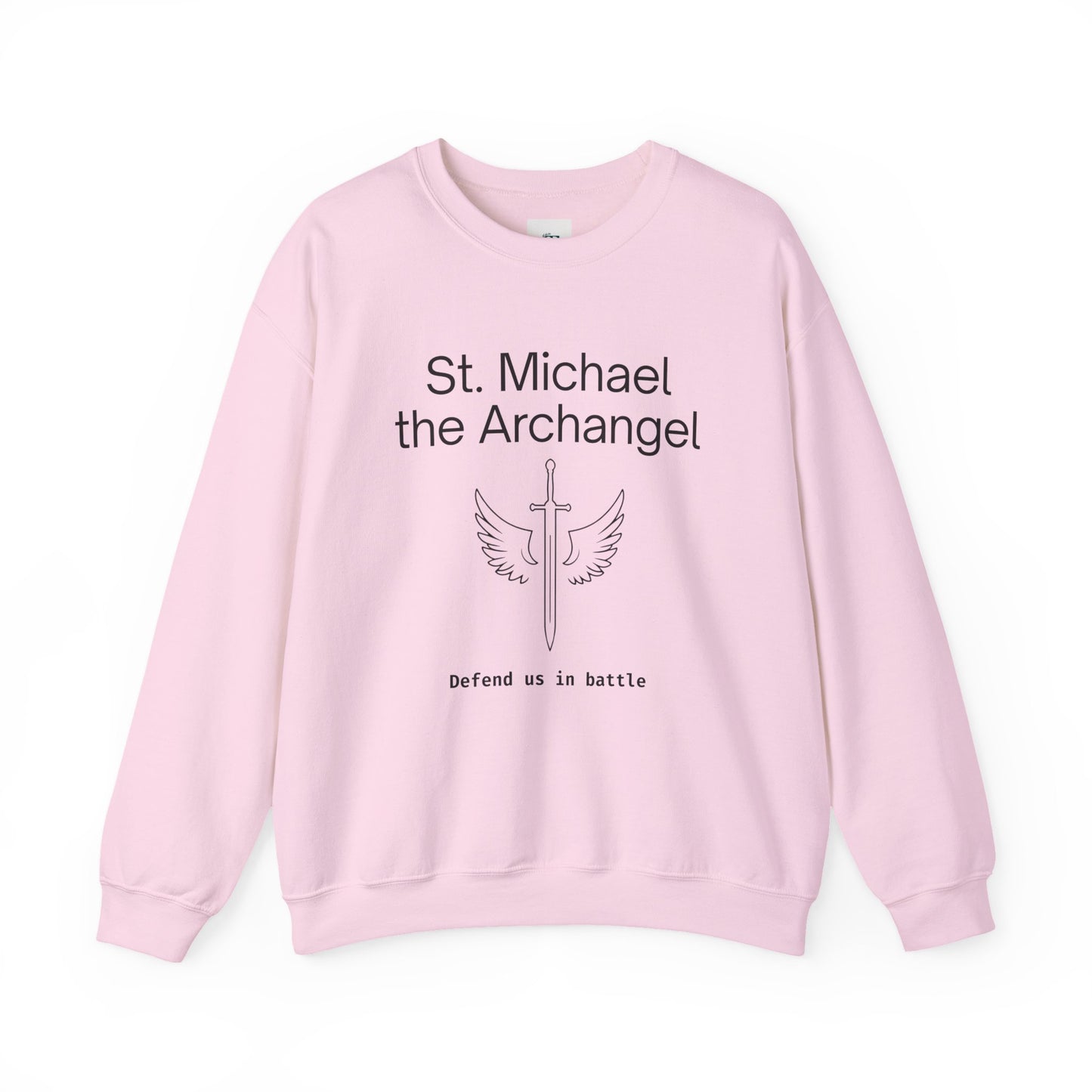 St Michael Crewneck Sweatshirt - Faith Inspired Unisex