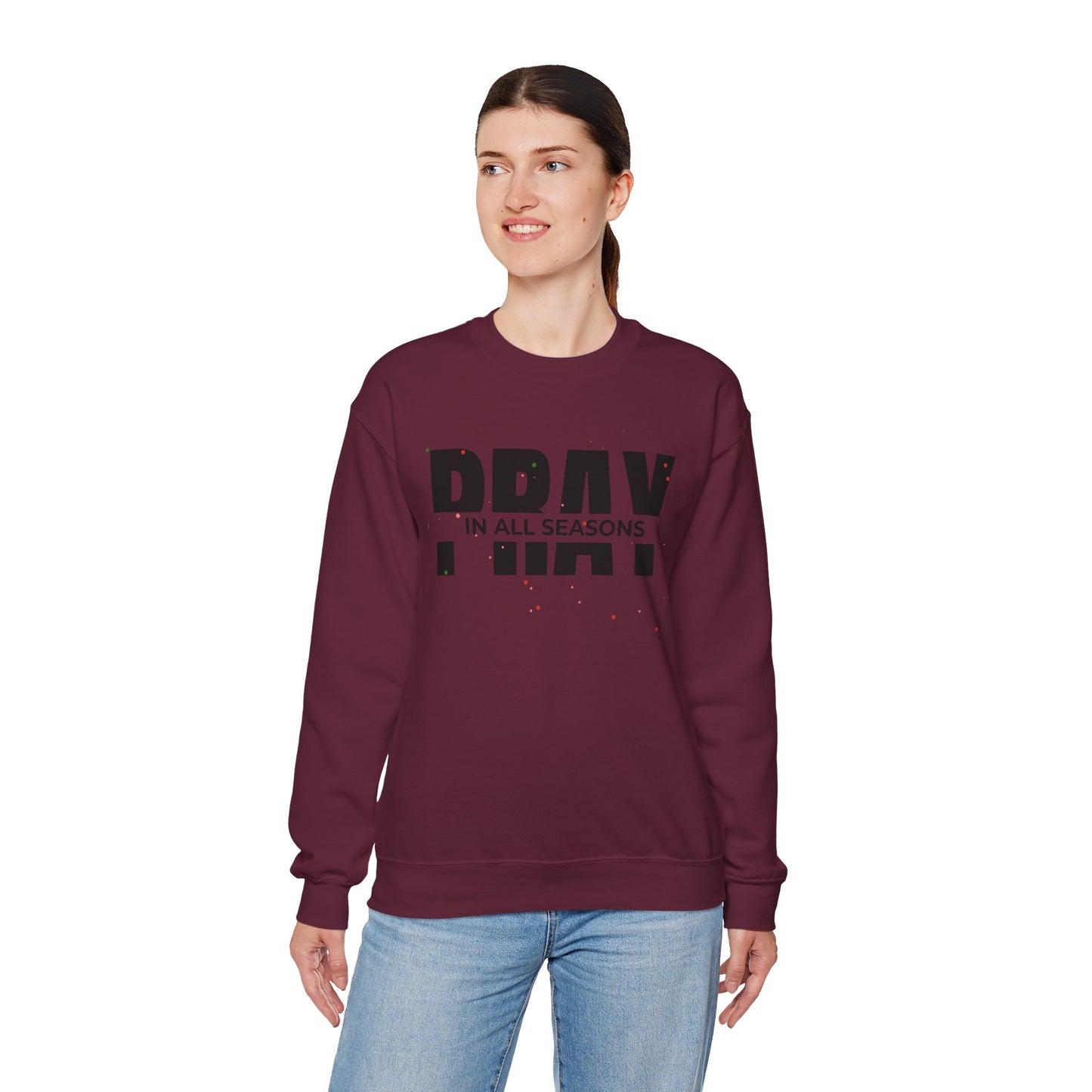 Faith-Inspired Crewneck Sweatshirt