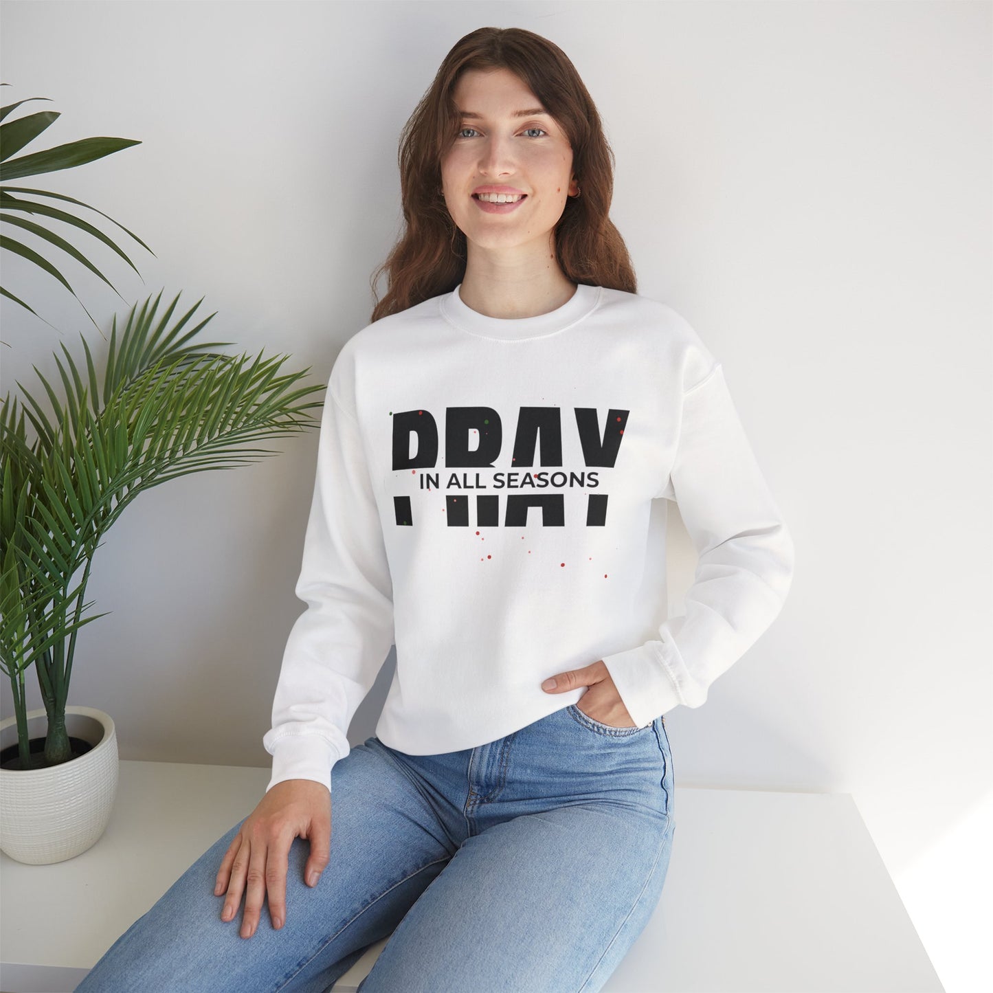 Faith-Inspired Crewneck Sweatshirt