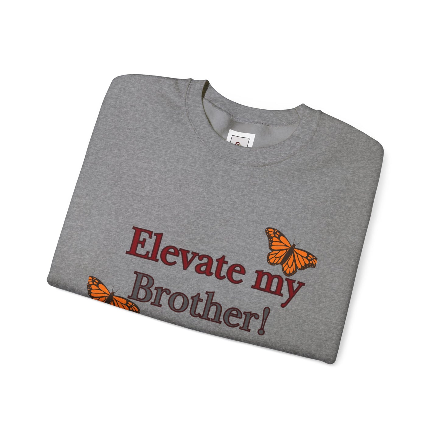 Butterfly Crewneck Sweatshirt - Unisex Inspirational Wear