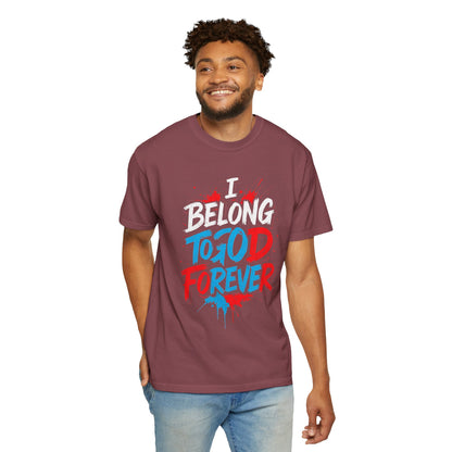 Inspirational Unisex T-Shirt - 'To God Forever'