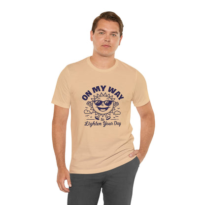Sunny Vibes T-Shirt – Unisex Graphic Tee for Summer | Funny Casual Shirt, Gift for Friends, Positive Mood Tee