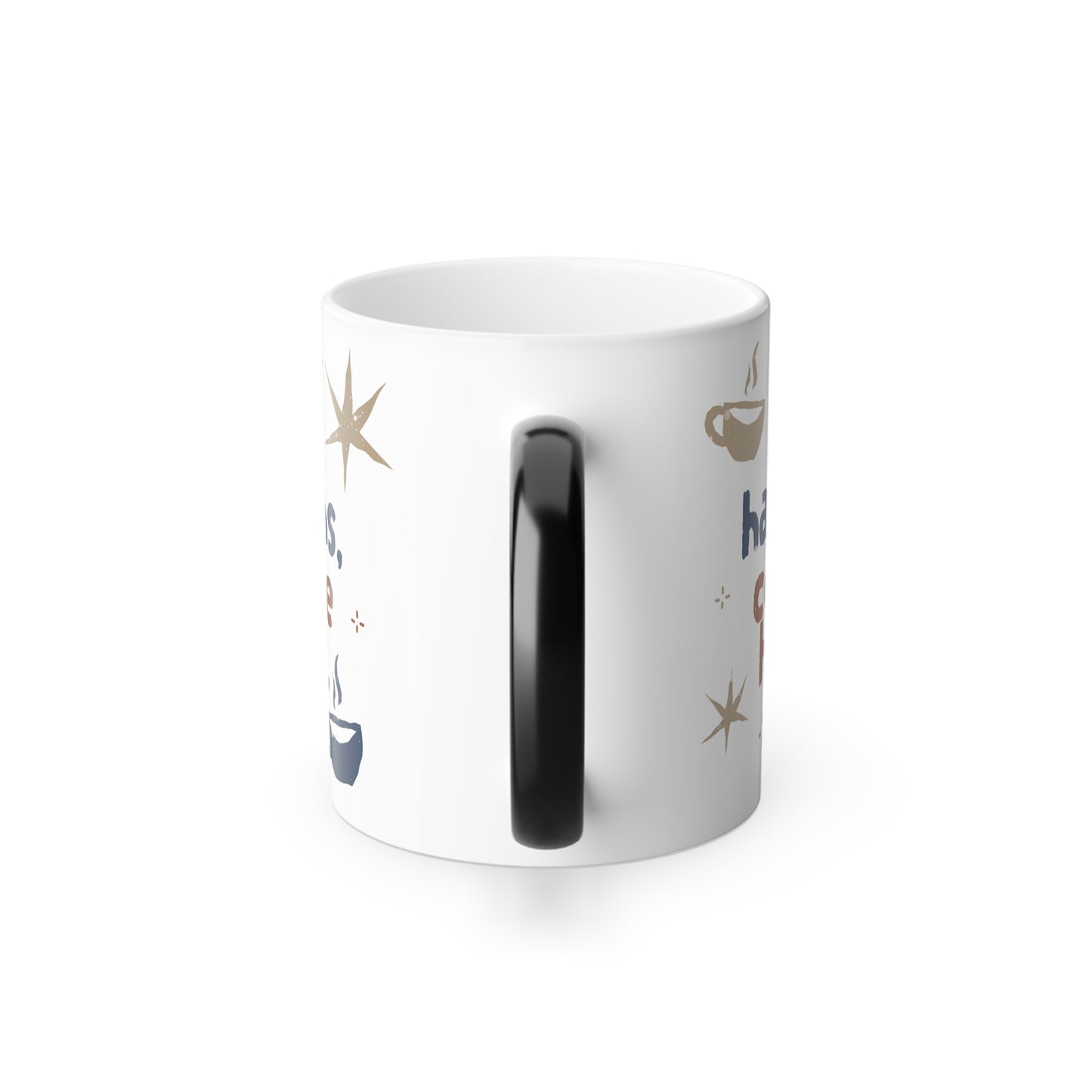 Magic Color Changing Mug, Heat Sensitive Coffee Cup, Tea Mug, Heat Activated Color Morphing Mug, 11oz, Unique Gift Idea