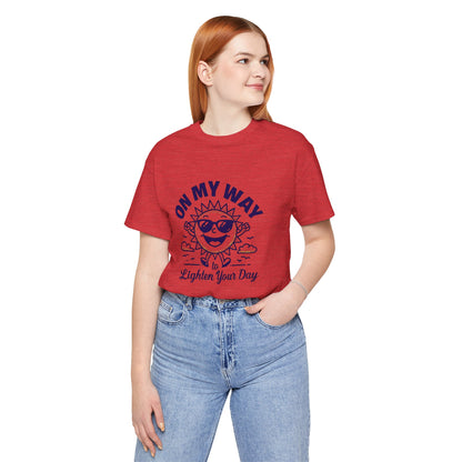 Sunny Vibes T-Shirt – Unisex Graphic Tee for Summer | Funny Casual Shirt, Gift for Friends, Positive Mood Tee