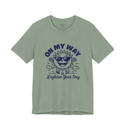 Sunny Vibes T-Shirt – Unisex Graphic Tee for Summer | Funny Casual Shirt, Gift for Friends, Positive Mood Tee