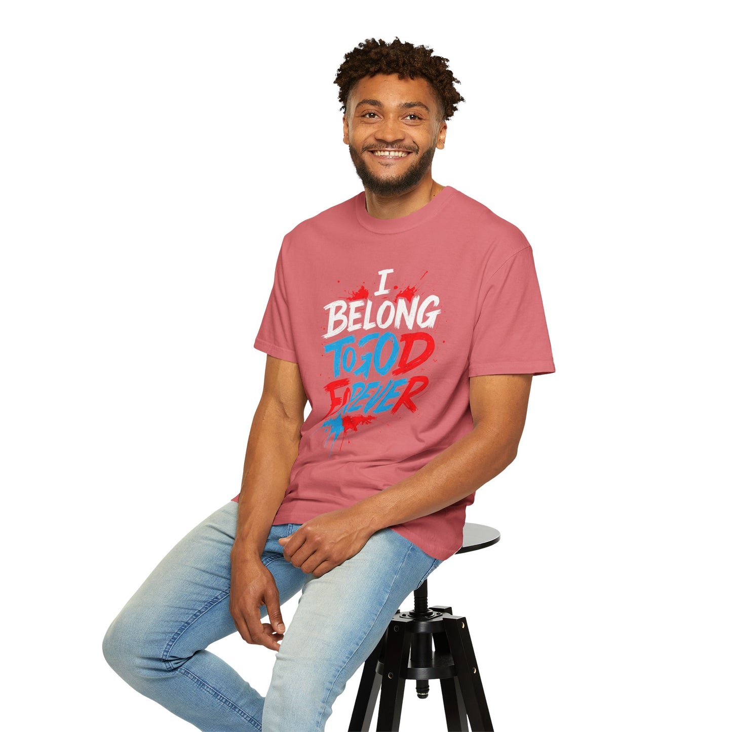 Inspirational Unisex T-Shirt - 'To God Forever'