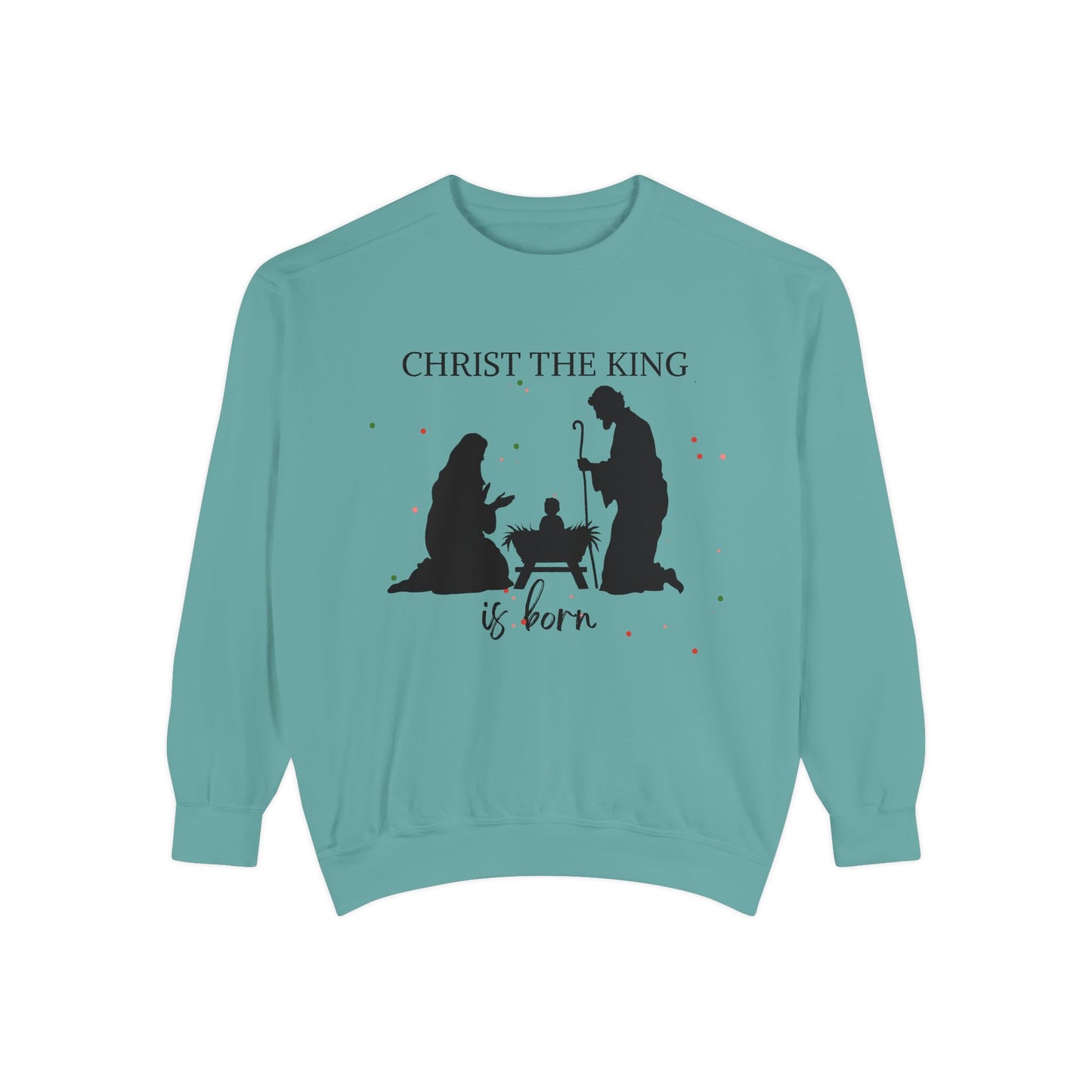 Christmas Garment-Dyed Sweatshirt