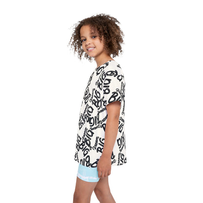 Kids Sports Jersey - 'Dream Big' Motivational Tee