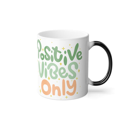 Color Morphing Mug, 11oz Chameleon Heat-Sensitive Tea Cup
