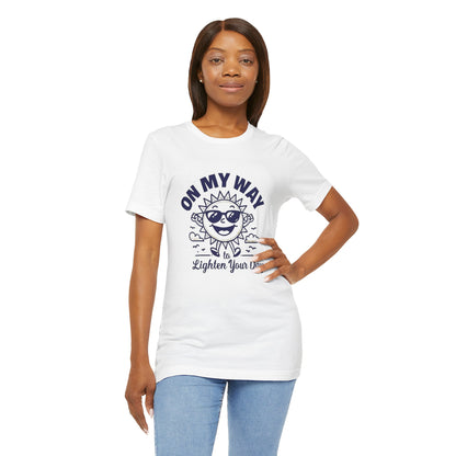 Sunny Vibes T-Shirt – Unisex Graphic Tee for Summer | Funny Casual Shirt, Gift for Friends, Positive Mood Tee
