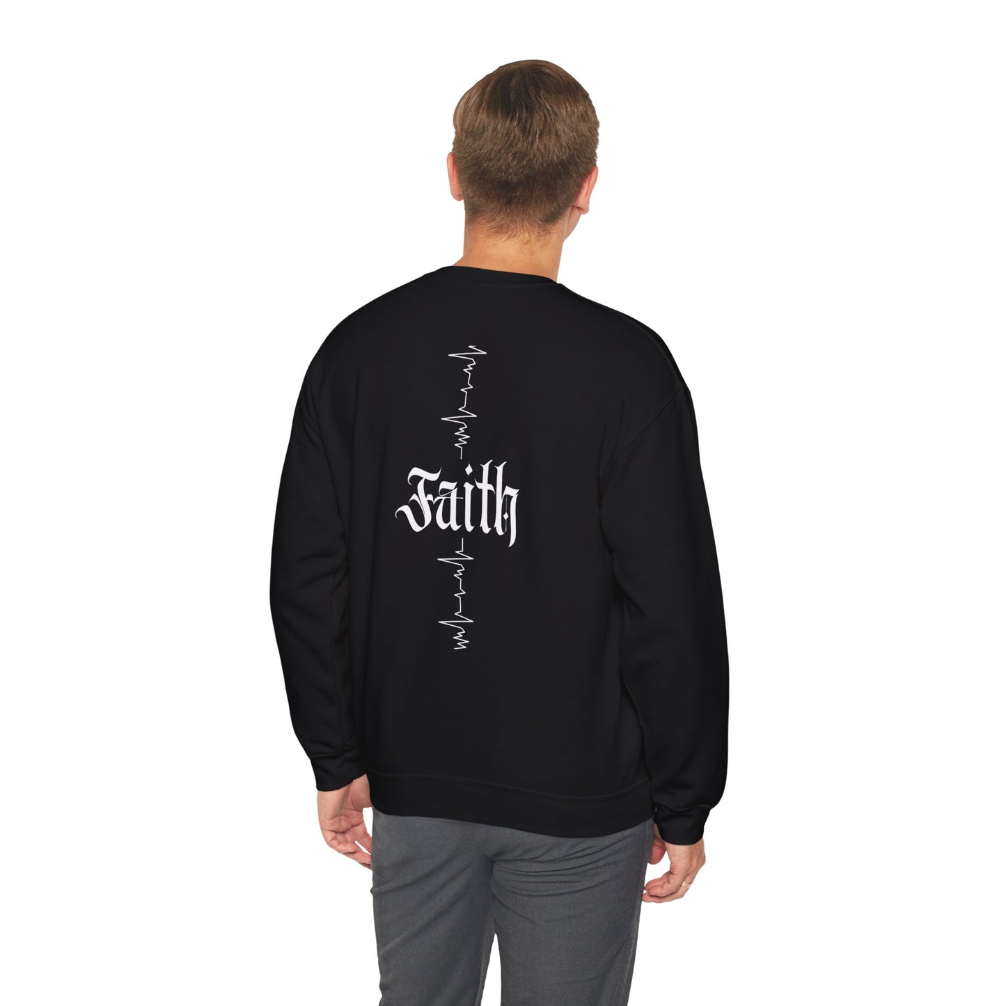 Manifesting Faith Crewneck Sweatshirt – Unisex Christian Comfort Wear | Inspirational Spiritual Gift | Cozy Faith-Based Loungewear