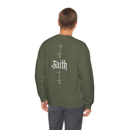 Manifesting Faith Crewneck Sweatshirt – Unisex Christian Comfort Wear | Inspirational Spiritual Gift | Cozy Faith-Based Loungewear