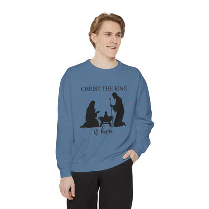 Christmas Garment-Dyed Sweatshirt